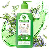 Жидкое мыло "Луговые травы" Synergetic | интернет-магазин натуральных товаров 4fresh.ru - фото 1