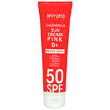 Крем для лица и тела солнцезащитный "Календула 50SPF PINK 0+" Levrana | интернет-магазин натуральных товаров 4fresh.ru - фото 1