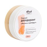 Дезодорант содовый "Жасмин и грейпфрут" 4fresh BEAUTY | интернет-магазин натуральных товаров 4fresh.ru - фото 1