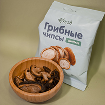 Чипсы грибные "Шиитаке" 4fresh FOOD | интернет-магазин натуральных товаров 4fresh.ru - фото 2