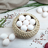Яйца куриные белые от кур свободного выгула Честная ферма | интернет-магазин натуральных товаров 4fresh.ru - фото 1